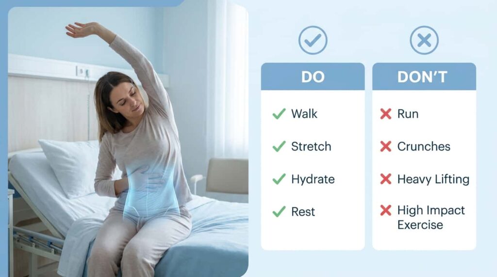 c section exercise recovery