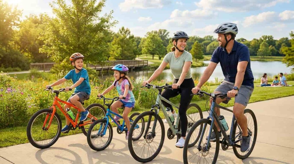 family fitness activities for moms