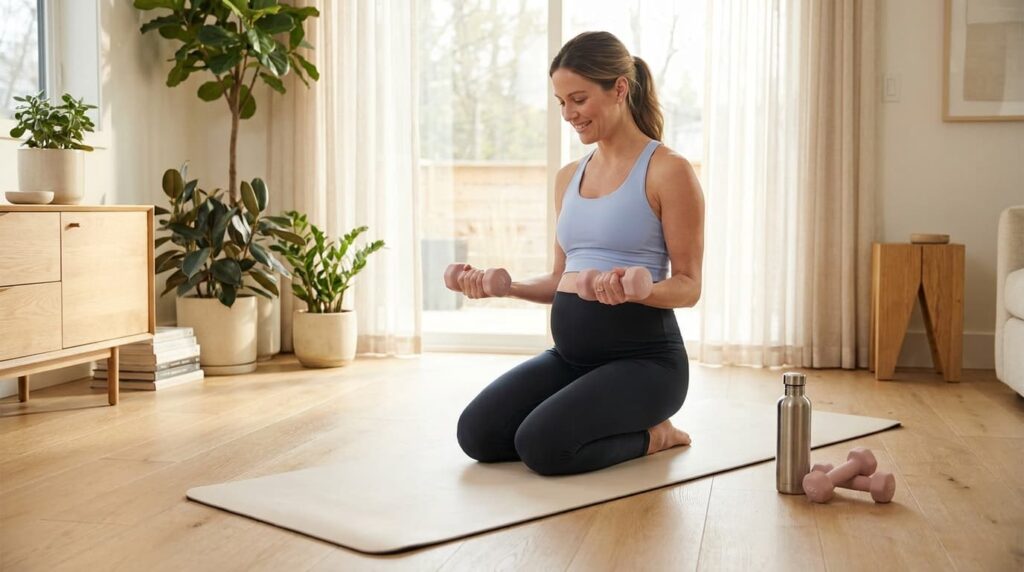 first trimester pregnancy workout