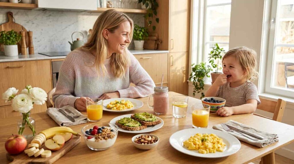 healthy breakfast for busy moms