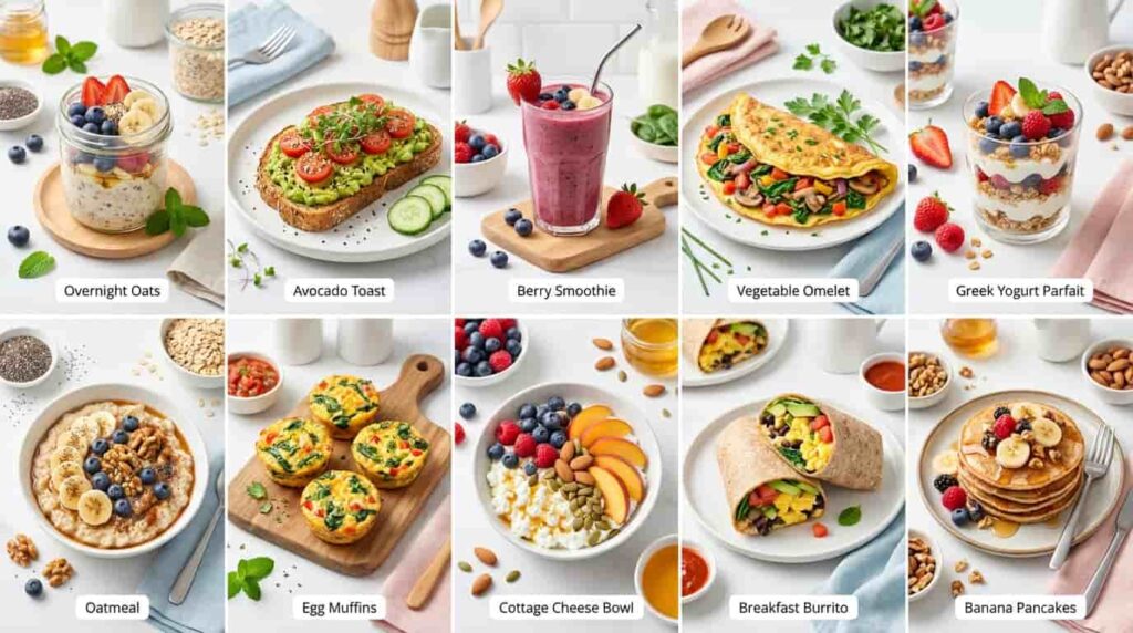 healthy breakfast ideas for busy moms