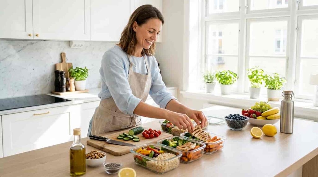 healthy meal prep for moms