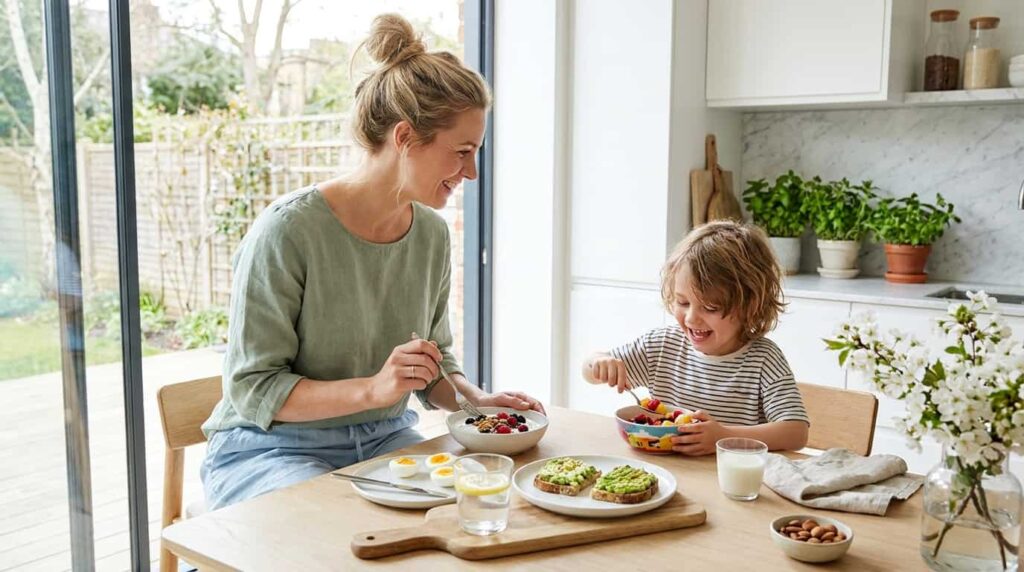 high protein breakfast for busy moms