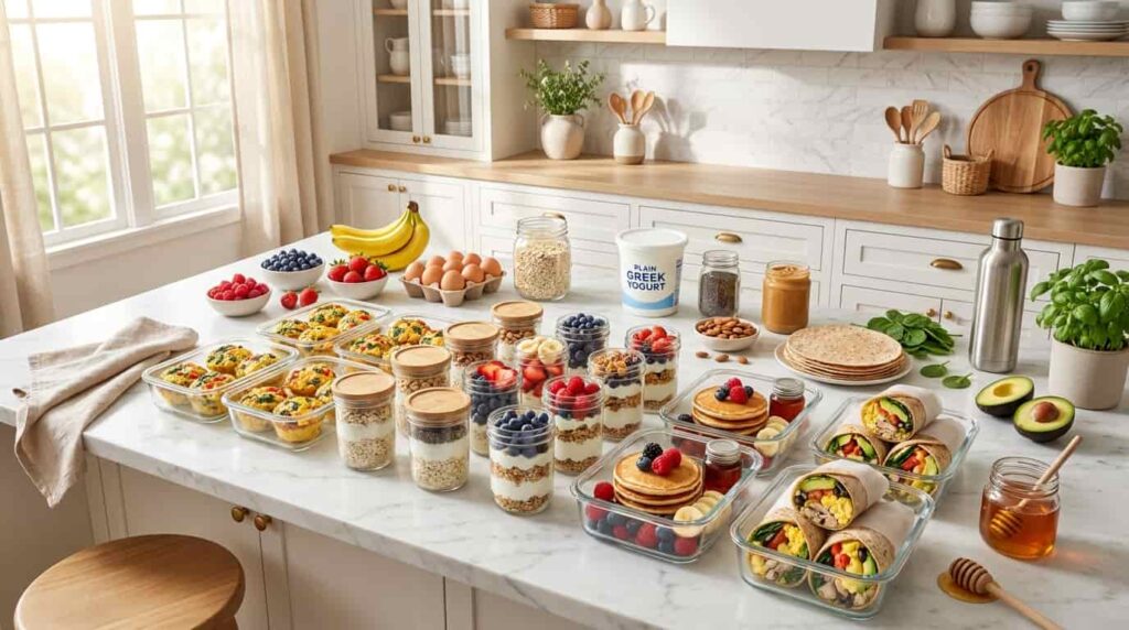 high protein breakfast meal prep