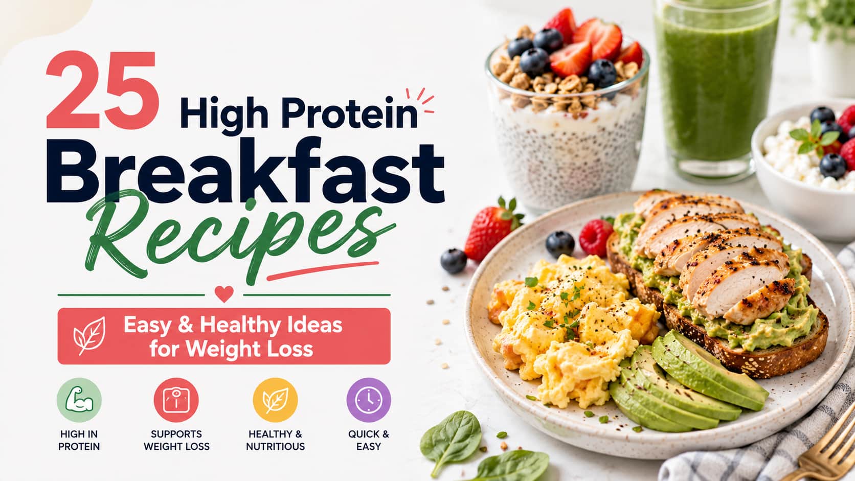 high protein breakfast recipes