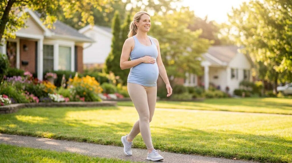 walking during pregnancy exercise