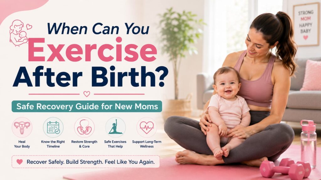 when can you exercise after birth